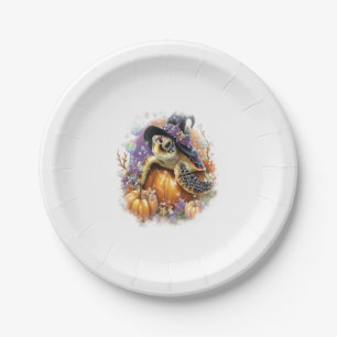 Sea Turtle Shirt Sea Halloween Paper Plate