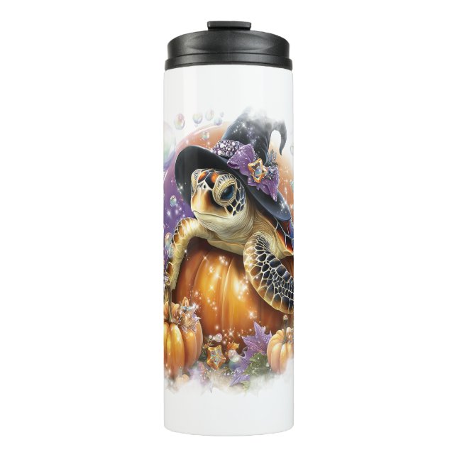 Sea Turtle Shirt Sea Halloween Thermal Tumbler (Front)