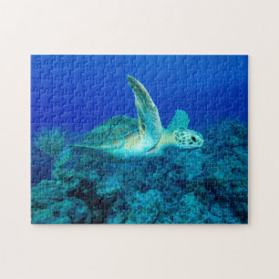 Sea Turtle Small Jigsaw Puzzle