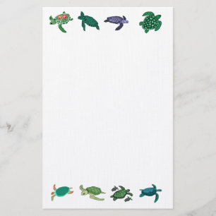 Sea Turtle stationary Stationery