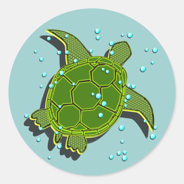 Sea Turtle Stickers (Front)