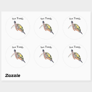 Sea Turtle Stickers