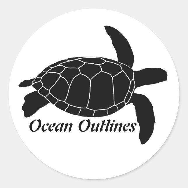 Sea Turtle Stickers (Front)