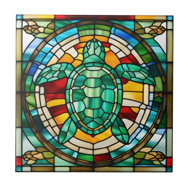 Sea Turtle Tile (Front)