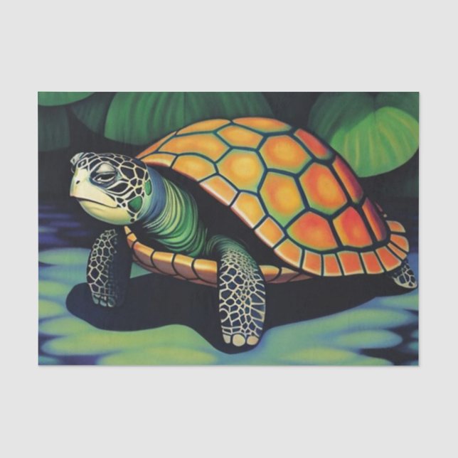 Sea Turtle Tissue Paper (Front)