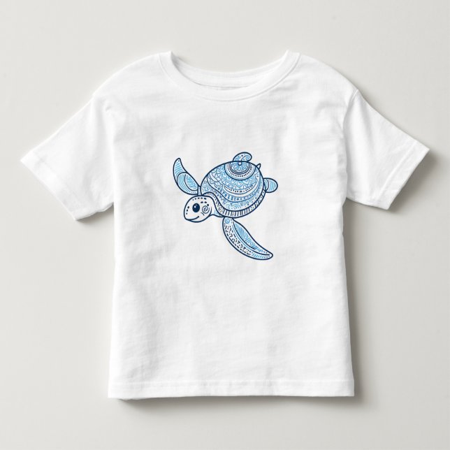 Sea Turtle  Toddler T-Shirt (Front)