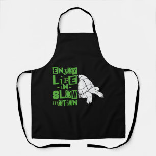 Sea Turtle Tortoise Enjoy Life In Apron