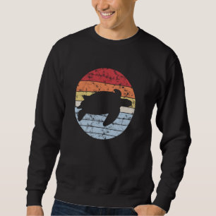 Sea Turtle Tortoise Exotic Zoo Animal Ocean Reptil Sweatshirt