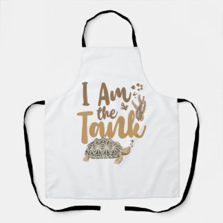 Sea Turtle Tortoise I Am The Tank Apron