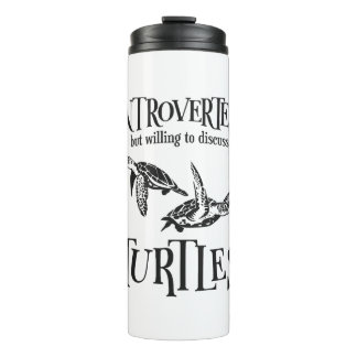 Sea Turtle Tortoise Introverted Copy Thermal Tumbler