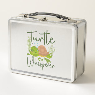 Sea Turtle Tortoise Turtle Metal Lunch Box