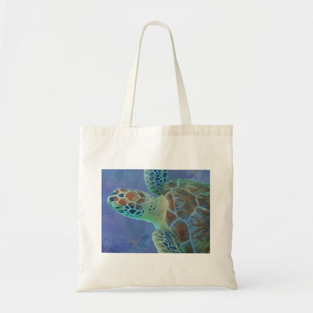 Sea Turtle Tote Bag (Front)