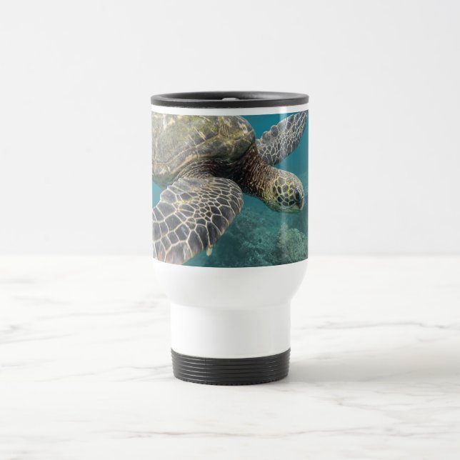 Sea Turtle Travel Mug  (Center)