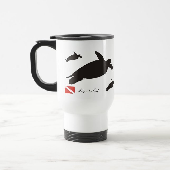 Sea Turtle - Travel Mug (Left)