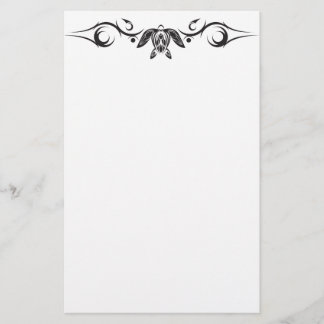 Sea Turtle Tribal Stationery