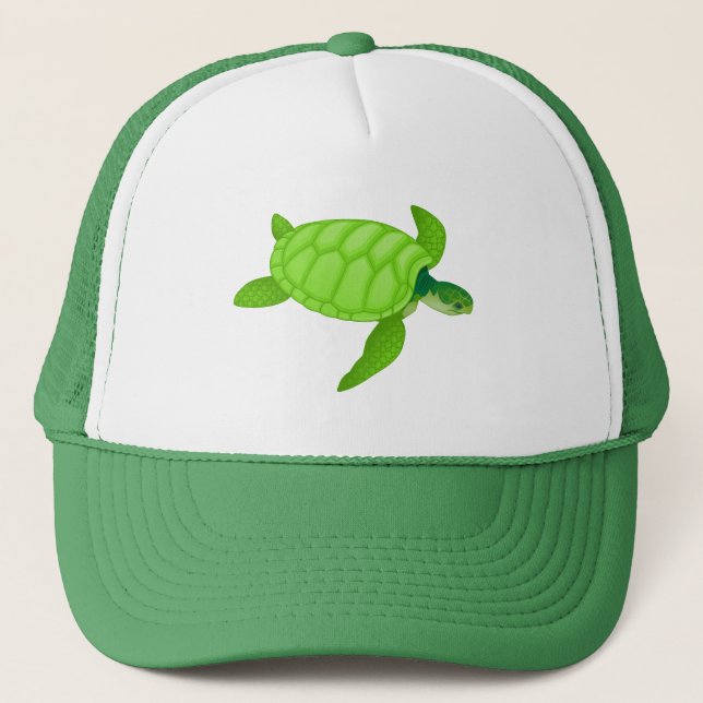 Sea Turtle Trucker Hat (Front)