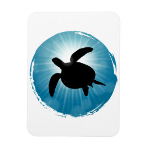 Sea Turtle Underwater Aquatic Life Magnet
