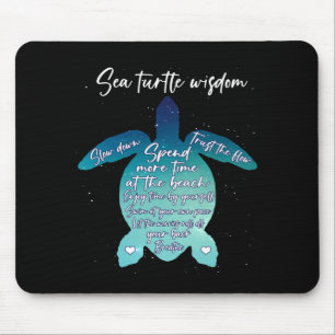 Sea Turtle Wisdom Sea Turtle Love Mouse Mat