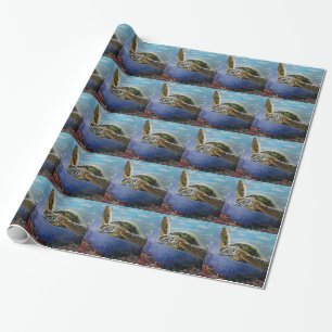 Sea Turtle Wrapping Paper