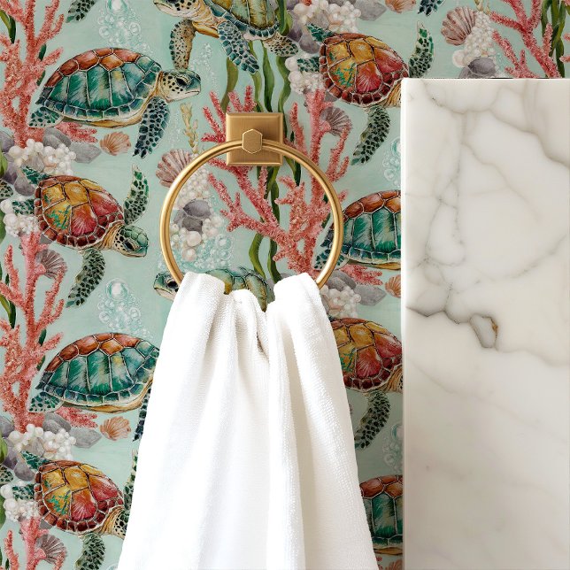 Sea Turtles and Coral Reef Wallpaper (Creator Uploaded)