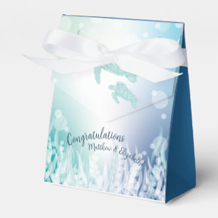 Sea Turtles Baby Shower Under the Sea Favour Box