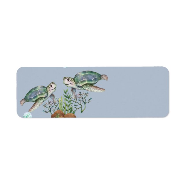 Sea Turtles Beach Wedding (Front)