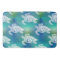 Sea Turtles Blue Aqua Bath Rug