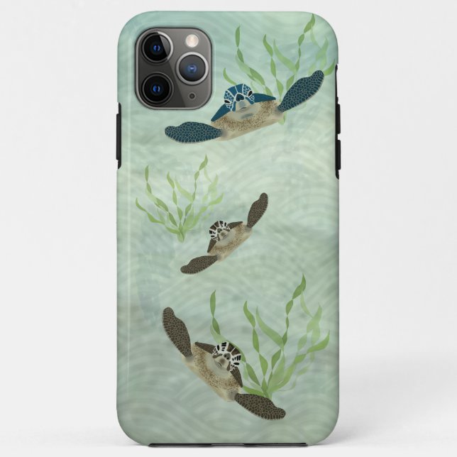 Sea Turtles Casemate iPhone 11 Case (Back)