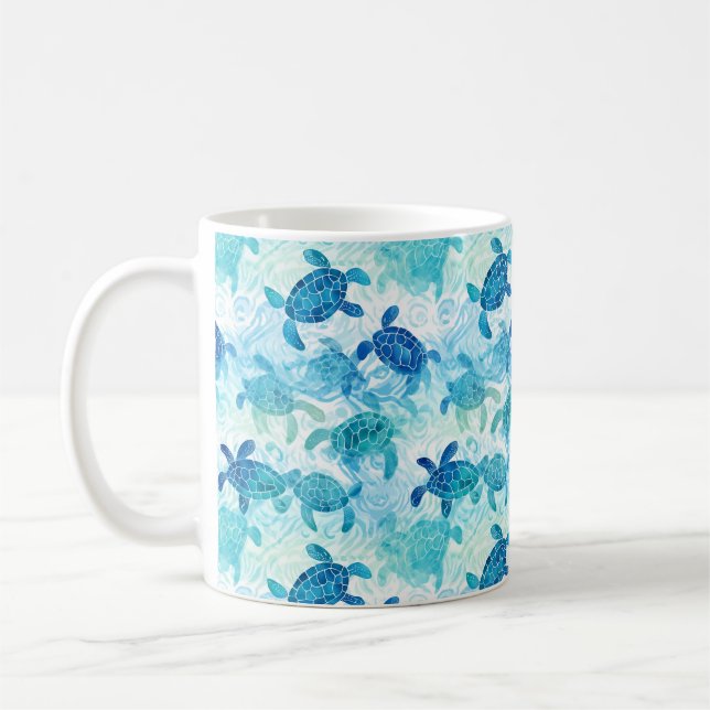 Sea Turtles Coffee Mug (Left)