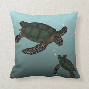 Sea Turtles Cushion