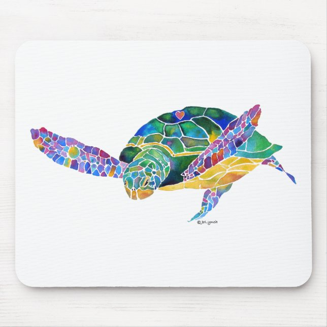 Sea Turtles from the Ocean Mouse Mat (Front)