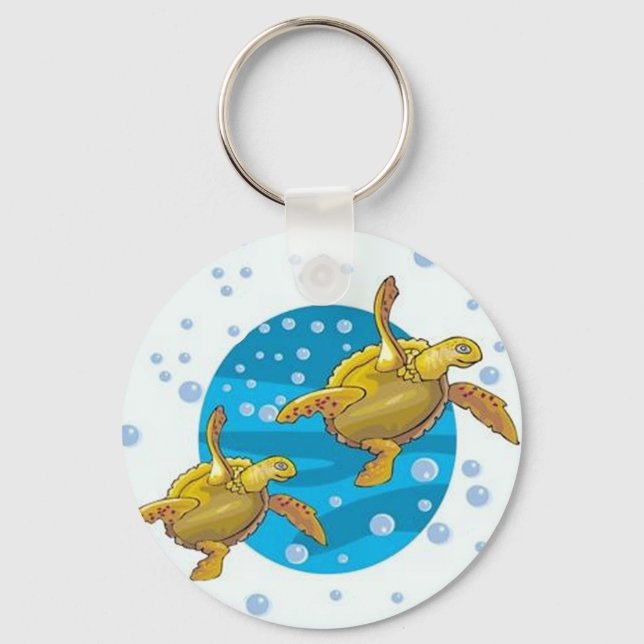 Sea Turtles Key Ring (Front)