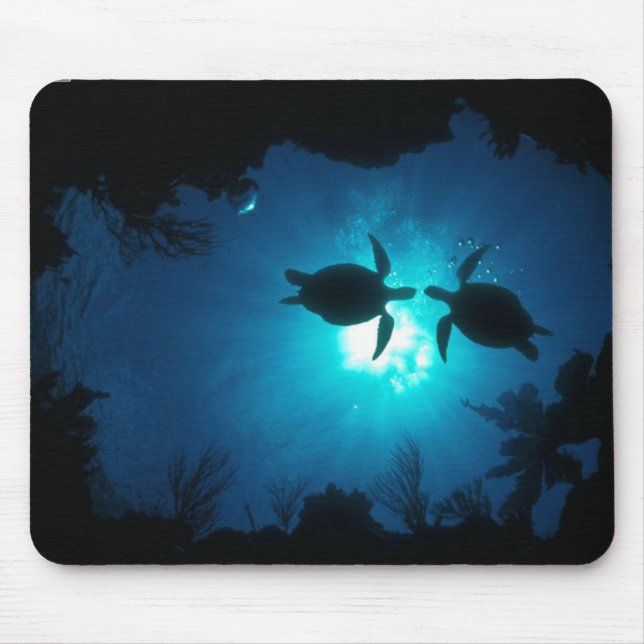 Sea turtles mouse mat (Front)