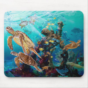 Sea Turtles Mouse Mat