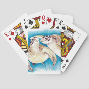 Sea Turtles Playing Cards