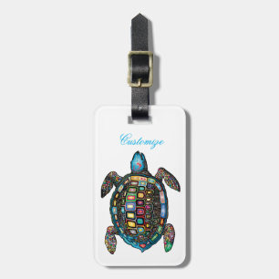 Sea Turtles Thunder_Cove Luggage Tag