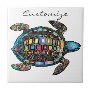 Sea Turtles Thunder_Cove Tile