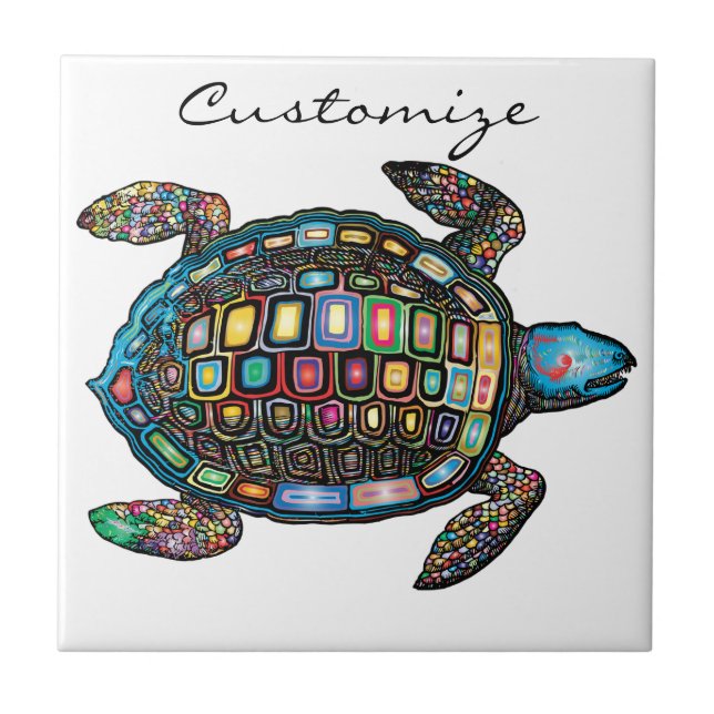 Sea Turtles Thunder_Cove Tile (Front)