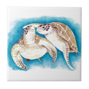 Sea Turtles Tile