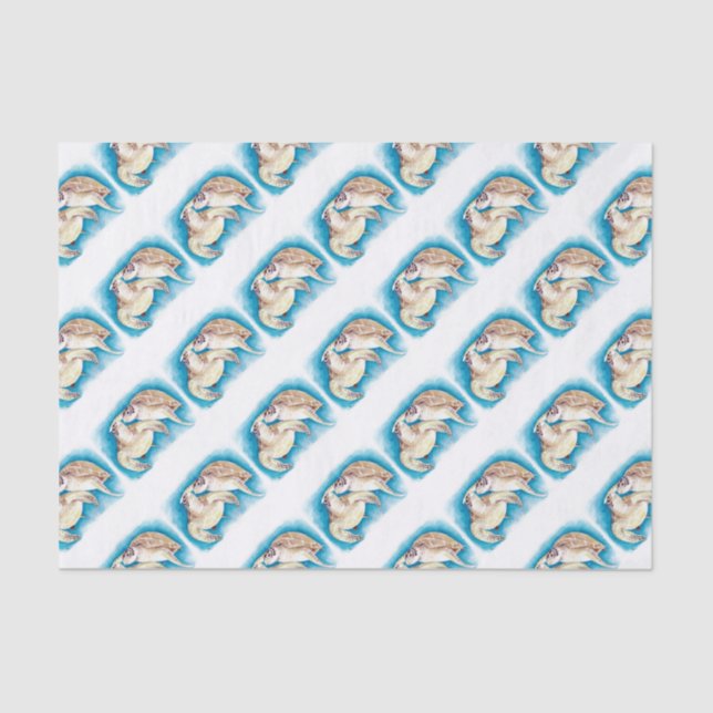 Sea Turtles Tissue Paper (Front)