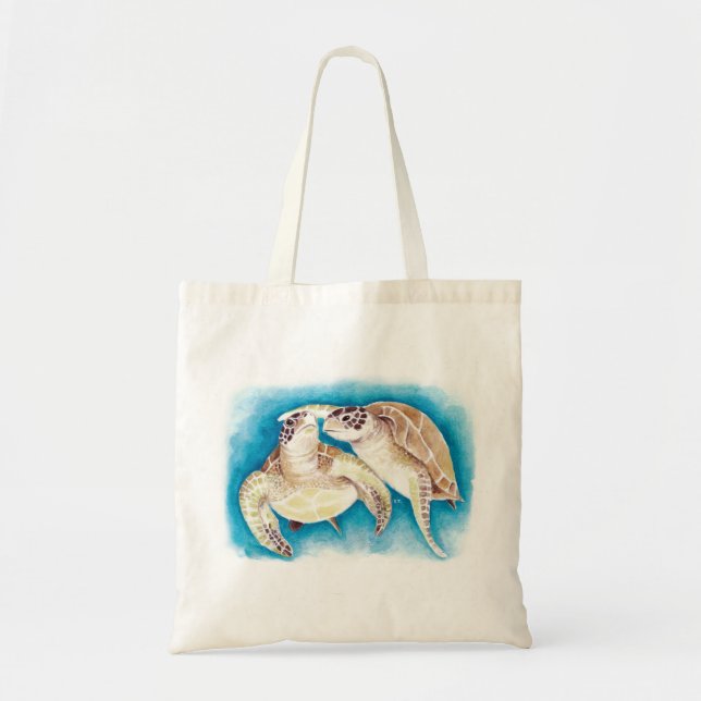 Sea Turtles Tote Bag (Front)