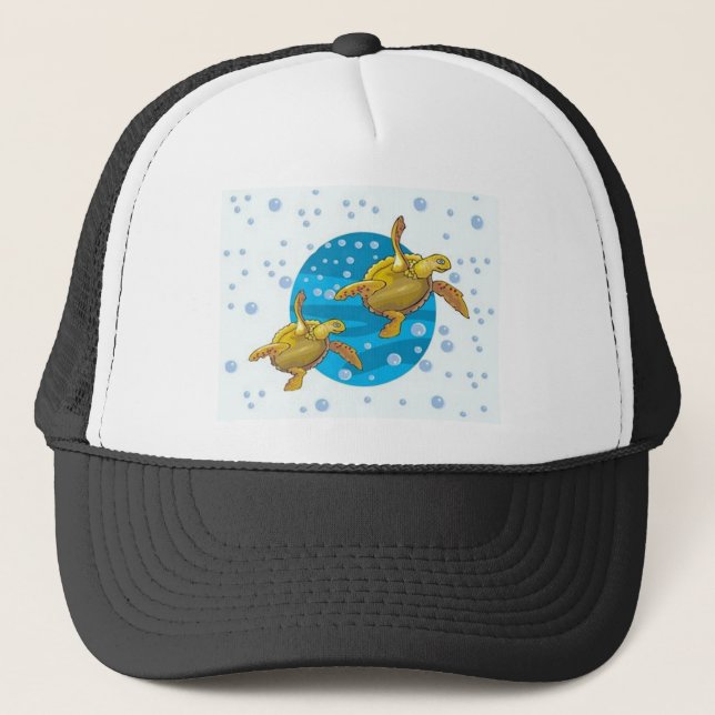 Sea Turtles Trucker Hat (Front)