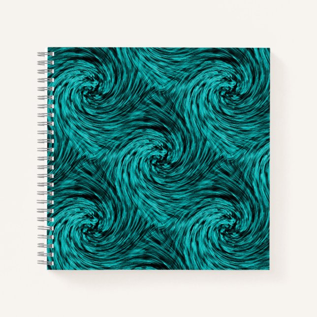 Sea Twirls...... Notebook (Front)