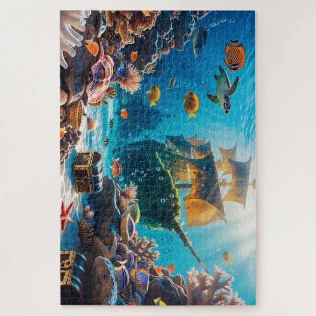 Sea Underwater Paradise Jigsaw Puzzle (Vertical)