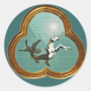 Sea Unicorn Sticker