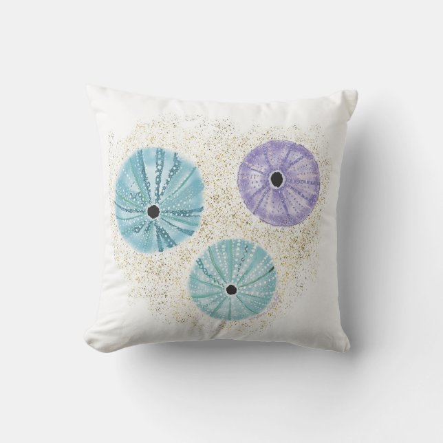 Sea urchin pillow (Front)