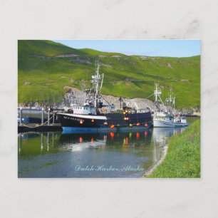 Sea Venture at the spit, Dutch Harbour, Alaska Postcard