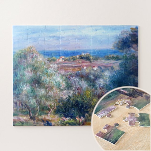 Sea view by August Renoir Jigsaw Puzzle (Creator Uploaded)