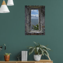 Sea View Effect from a Fake Castle Window