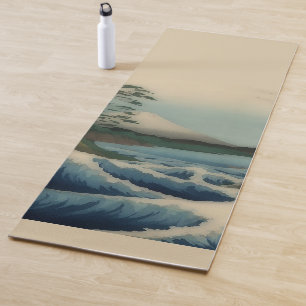 Sea view  - famous Japanese art Yoga Mat